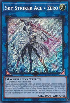 Assaltatrice del Cielo Asso = Zero - Avanzamento del Duellante (Secret Rare) [DUAD-049]
