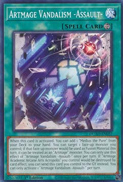 Vandalismo Artmage -Assalto- - Avanzamento del Duellante (Common) [DUAD-057]