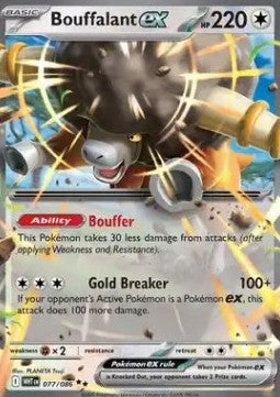 Bouffalant ex - Fuoco Bianco (Double Rare) [WHT-077]