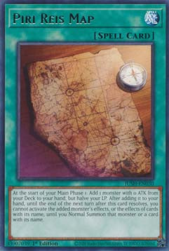 Mappa di Piri Reis - Cacciatori della Giustizia (Rare) [JUSH-030]