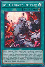 K9-X Rimozione Forzata - Cacciatori della Giustizia (Super Rare) [JUSH-039]