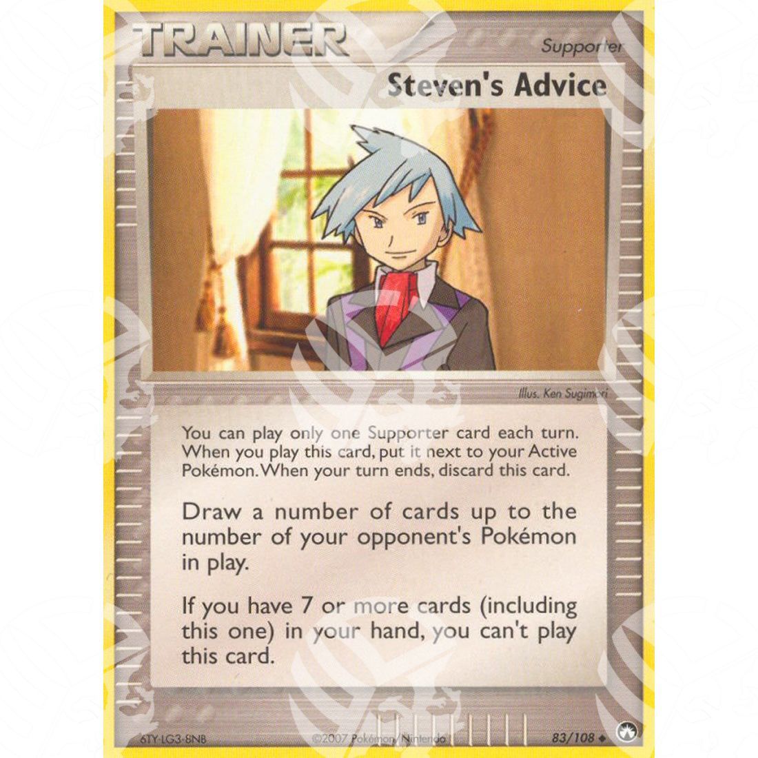 EX Power Keepers - Steven's Advice - 83/108 - Warcard - EX Power Keepers - Steven's Advice - 83/108 i prezzi più bassi sul mercato, solo da www.warcardshop.com! Carte singole, box, buste e mazzi.
