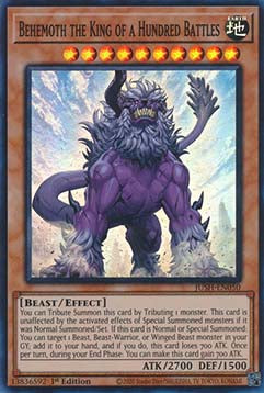 Behemoth il Re delle Cento Battaglie - Cacciatori della Giustizia (Super Rare) [JUSH-050]