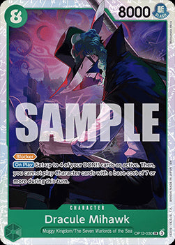 Dracule Mihawk (OP12-030) - Legacy of the Master (Super Rare) [OP12-030]