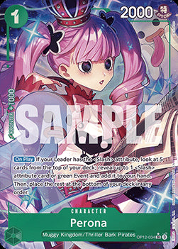Perona (OP12-034) - Legacy of the Master (Alternate Art) [OP12-034]