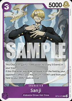 Sanji (OP12-070) - Legacy of the Master (Rare) [OP12-070]