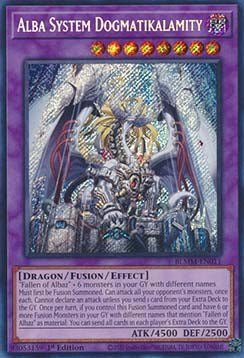 Sistema Alba Dogmatikalamità - Battaglie della Leggenda: Tumulto di Mostri (Secret Rare) [BLMM-011]