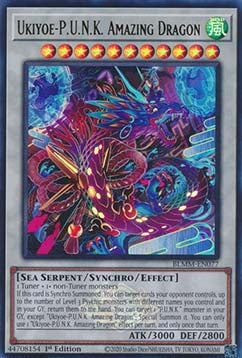 Ukiyoe-P.U.N.K. Drago Incredibile - Battaglie della Leggenda: Tumulto di Mostri (Ultra Rare) [BLMM-077]