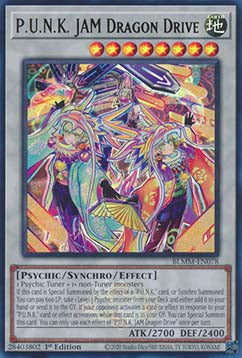 P.U.N.K. JAM Spinta Drago - Battaglie della Leggenda: Tumulto di Mostri (Ultra Rare) [BLMM-078]