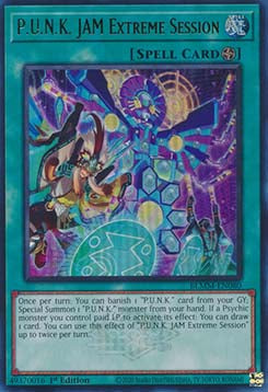 P.U.N.K. JAM Sessione Estrema - Battaglie della Leggenda: Tumulto di Mostri (Ultra Rare) [BLMM-080]