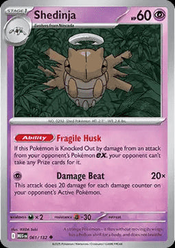Shedinja - Megaevoluzione (Uncommon) [MEG-061]