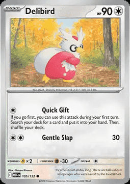 Delibird - Megaevoluzione (Common) [MEG-105]