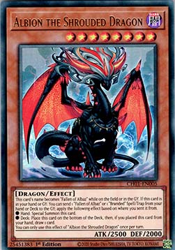 Albion il Drago Ammantato - THE CHRONICLES DECK: The Fallen & The Virtuous (All-Foil Edition) (Ultra Rare) [CH01-005]