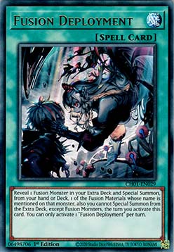 Dispiegamento Fusione - THE CHRONICLES DECK: The Fallen & The Virtuous (All-Foil Edition) (Ultra Rare) [CH01-029]