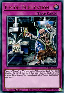 Fusione Duplicazione - THE CHRONICLES DECK: The Fallen & The Virtuous (All-Foil Edition) (Ultra Rare) [CH01-040]