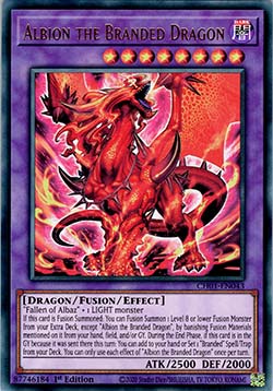 Albion il Drago Marchiato - THE CHRONICLES DECK: The Fallen & The Virtuous (All-Foil Edition) (Ultra Rare) [CH01-043]