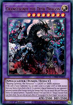 Granguignol il Drago del Crepuscolo - THE CHRONICLES DECK: The Fallen & The Virtuous (All-Foil Edition) (Ultra Rare) [CH01-050]