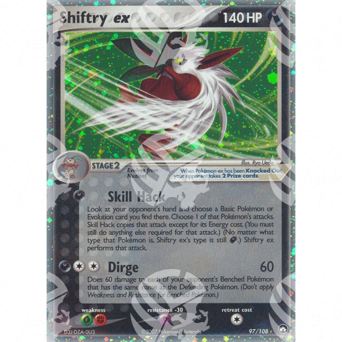 EX Power Keepers - Shiftry ex - Holo Rare 97/108 - Warcard - EX Power Keepers - Shiftry ex - Holo Rare 97/108 i prezzi più bassi sul mercato, solo da www.warcardshop.com! Carte singole, box, buste e mazzi.