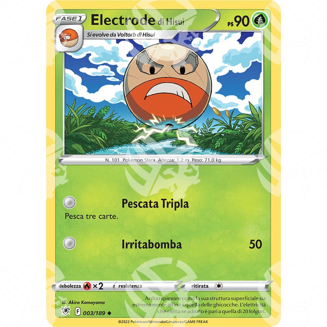Lucentezza Siderale - Hisuian Electrode - 003/189 - Warcard - Lucentezza Siderale - Hisuian Electrode - 003/189 i prezzi più bassi sul mercato, solo da www.warcardshop.com! Carte singole, box, buste e mazzi.