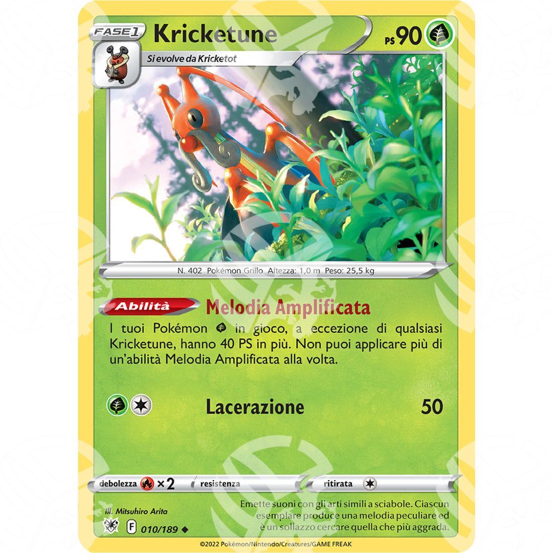 Lucentezza Siderale - Kricketune - 010/189 - Warcard - Lucentezza Siderale - Kricketune - 010/189 i prezzi più bassi sul mercato, solo da www.warcardshop.com! Carte singole, box, buste e mazzi.
