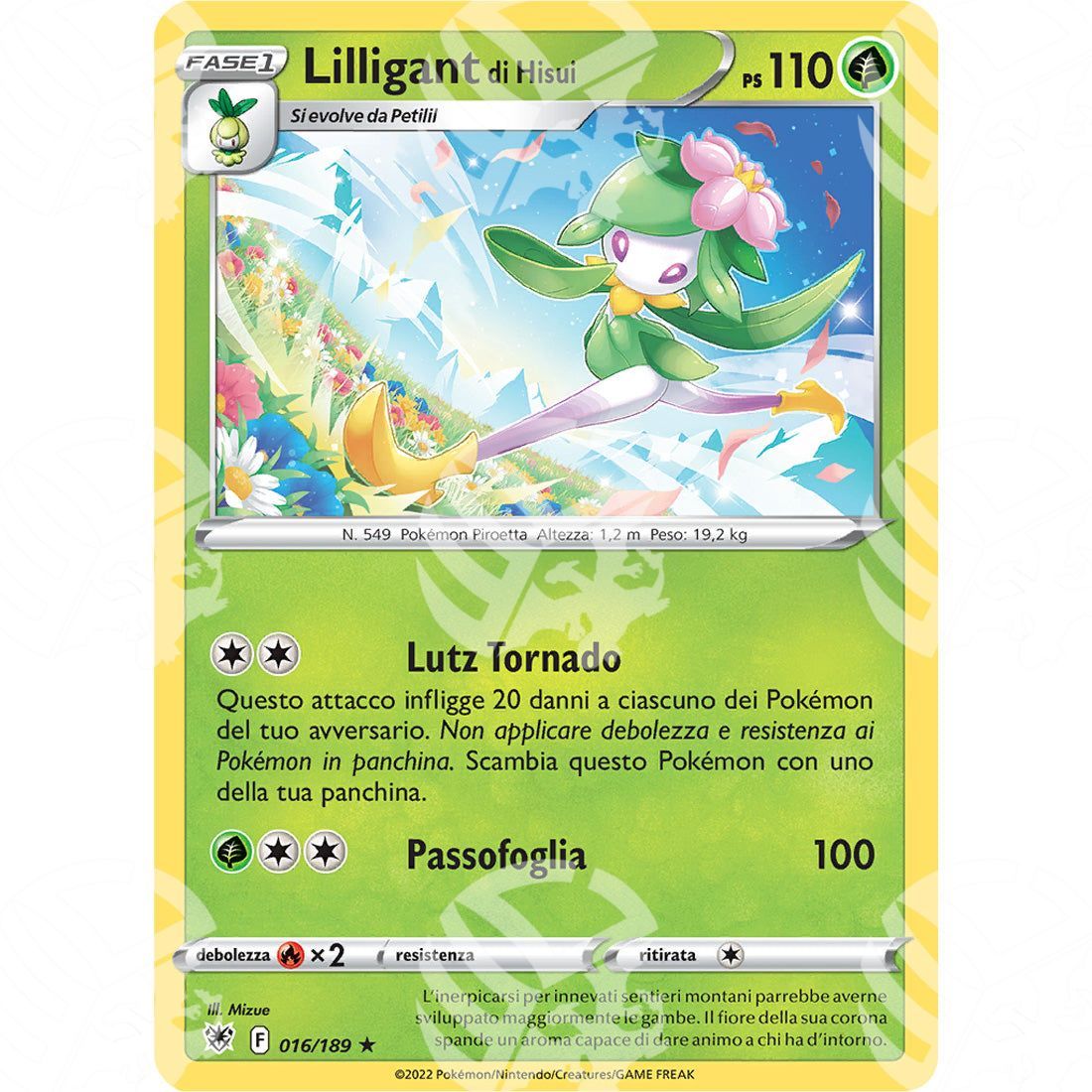 Lucentezza Siderale - Hisuian Lilligant - Holo Rare 016/189 - Warcard - Lucentezza Siderale - Hisuian Lilligant - Holo Rare 016/189 i prezzi più bassi sul mercato, solo da www.warcardshop.com! Carte singole, box, buste e mazzi.