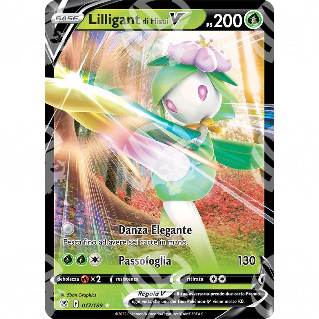 Lucentezza Siderale - Hisuian Lilligant V - Ultra Rare 017/189 - Warcard - Lucentezza Siderale - Hisuian Lilligant V - Ultra Rare 017/189 i prezzi più bassi sul mercato, solo da www.warcardshop.com! Carte singole, box, buste e mazzi.