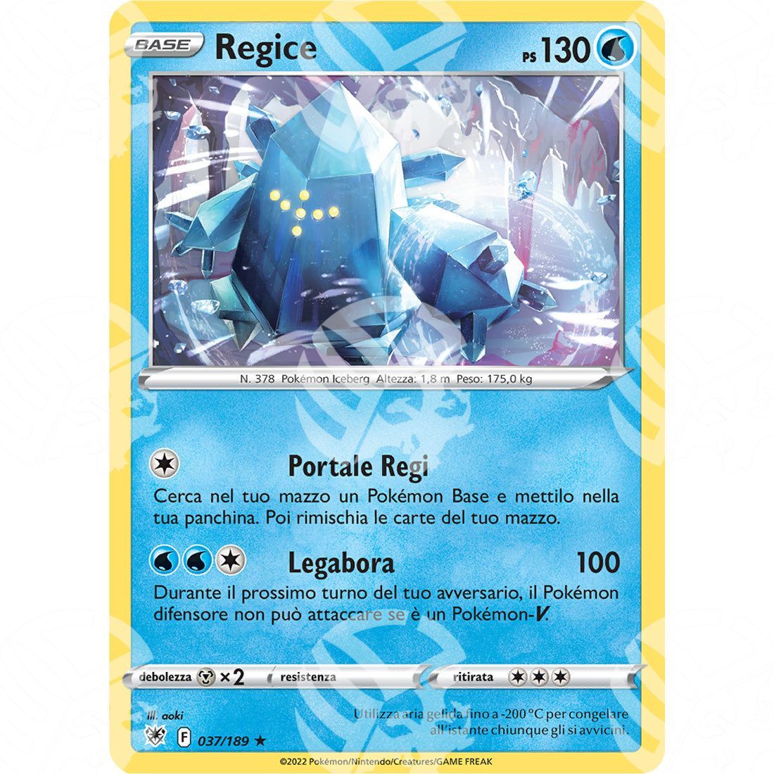 Lucentezza Siderale - Regice - 037/189 - Warcard - Lucentezza Siderale - Regice - 037/189 i prezzi più bassi sul mercato, solo da www.warcardshop.com! Carte singole, box, buste e mazzi.