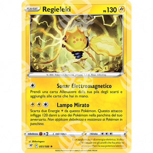 Lucentezza Siderale - Regieleki - 051/189 - Warcard - Lucentezza Siderale - Regieleki - 051/189 i prezzi più bassi sul mercato, solo da www.warcardshop.com! Carte singole, box, buste e mazzi.
