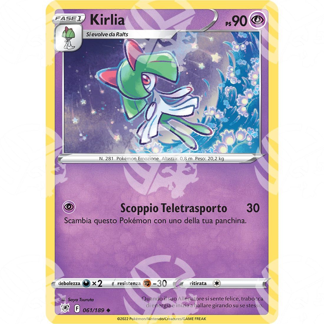 Lucentezza Siderale - Kirlia - 061/189 - Warcard - Lucentezza Siderale - Kirlia - 061/189 i prezzi più bassi sul mercato, solo da www.warcardshop.com! Carte singole, box, buste e mazzi.