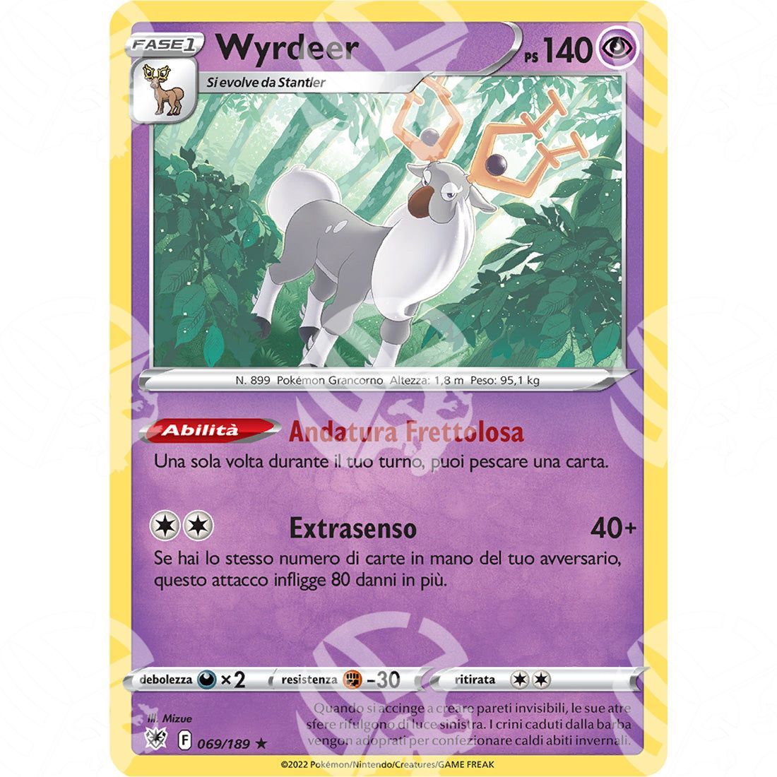 Lucentezza Siderale - Wyrdeer - Holo Rare 069/189 - Warcard - Lucentezza Siderale - Wyrdeer - Holo Rare 069/189 i prezzi più bassi sul mercato, solo da www.warcardshop.com! Carte singole, box, buste e mazzi.
