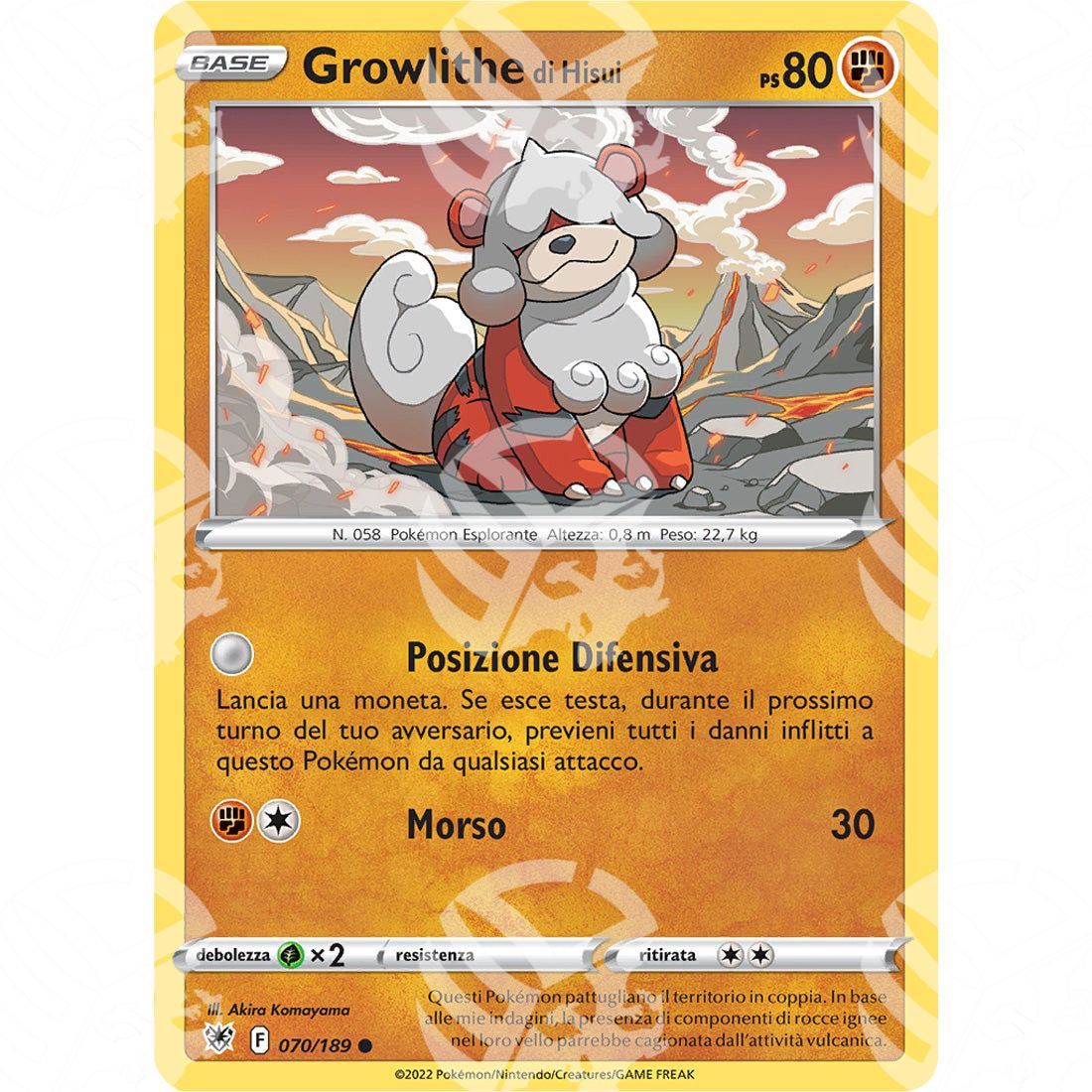 Lucentezza Siderale - Hisuian Growlithe - 070/189 - Warcard - Lucentezza Siderale - Hisuian Growlithe - 070/189 i prezzi più bassi sul mercato, solo da www.warcardshop.com! Carte singole, box, buste e mazzi.