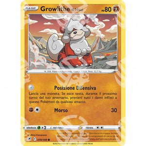 Lucentezza Siderale - Hisuian Growlithe - 070/189 - Warcard - Lucentezza Siderale - Hisuian Growlithe - 070/189 i prezzi più bassi sul mercato, solo da www.warcardshop.com! Carte singole, box, buste e mazzi.