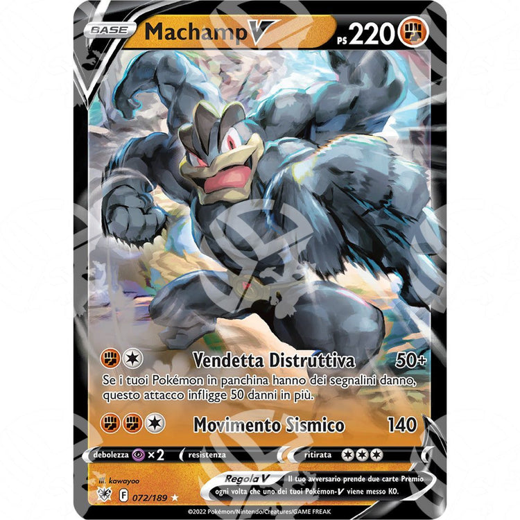 Lucentezza Siderale - Machamp V - Ultra Rare 072/189 - Warcard - Lucentezza Siderale - Machamp V - Ultra Rare 072/189 i prezzi più bassi sul mercato, solo da www.warcardshop.com! Carte singole, box, buste e mazzi.