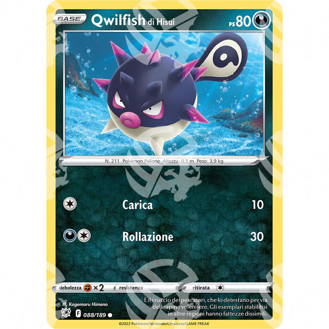 Lucentezza Siderale - Hisuian Qwilfish - 088/189 - Warcard - Lucentezza Siderale - Hisuian Qwilfish - 088/189 i prezzi più bassi sul mercato, solo da www.warcardshop.com! Carte singole, box, buste e mazzi.