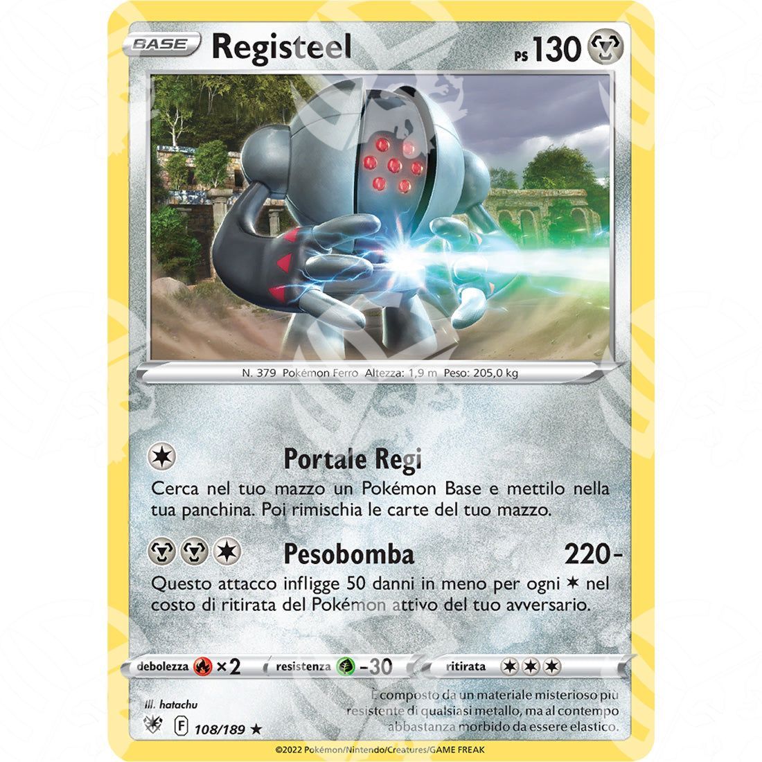 Lucentezza Siderale - Registeel - 108/189 - Warcard - Lucentezza Siderale - Registeel - 108/189 i prezzi più bassi sul mercato, solo da www.warcardshop.com! Carte singole, box, buste e mazzi.