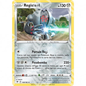 Lucentezza Siderale - Registeel - 108/189 - Warcard - Lucentezza Siderale - Registeel - 108/189 i prezzi più bassi sul mercato, solo da www.warcardshop.com! Carte singole, box, buste e mazzi.