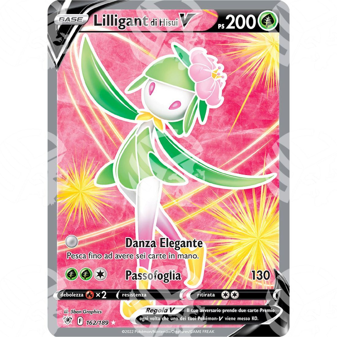 Lucentezza Siderale - Hisuian Lilligant V - Ultra Rare 162/189 - Warcard - Lucentezza Siderale - Hisuian Lilligant V - Ultra Rare 162/189 i prezzi più bassi sul mercato, solo da www.warcardshop.com! Carte singole, box, buste e mazzi.