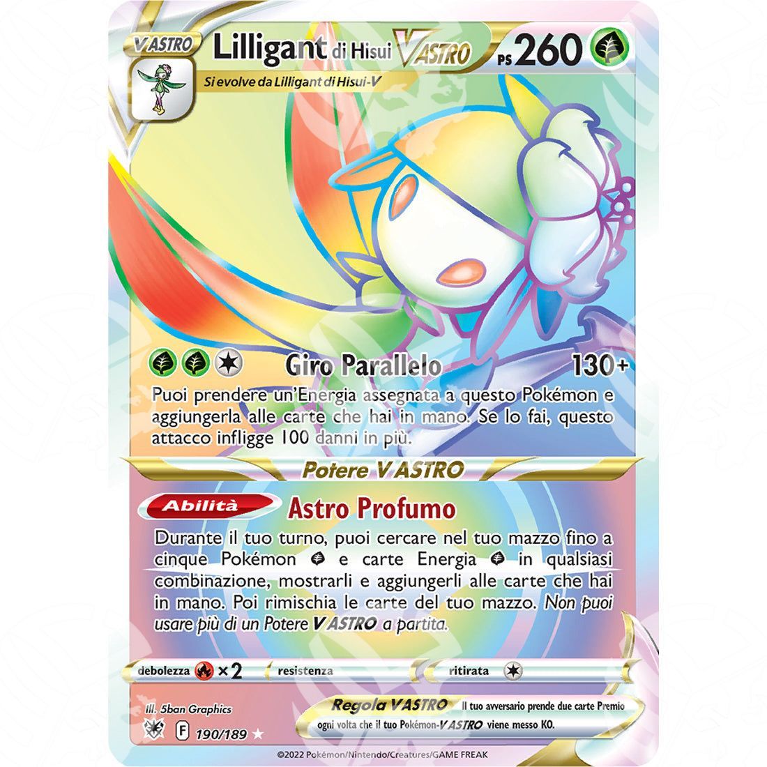 Lucentezza Siderale - Hisuian Lilligant VSTAR - Secret Rare 190/189 - Warcard - Lucentezza Siderale - Hisuian Lilligant VSTAR - Secret Rare 190/189 i prezzi più bassi sul mercato, solo da www.warcardshop.com! Carte singole, box, buste e mazzi.