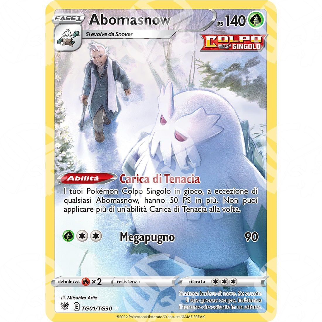 Lucentezza Siderale - Abomasnow - TG01/TG30 - Warcard - Lucentezza Siderale - Abomasnow - TG01/TG30 i prezzi più bassi sul mercato, solo da www.warcardshop.com! Carte singole, box, buste e mazzi.