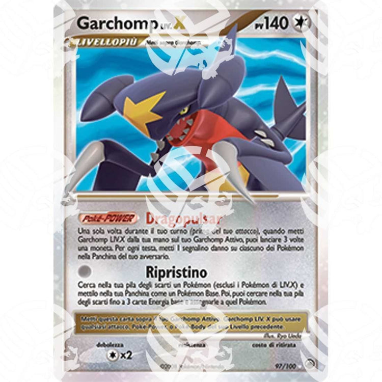 Alba Suprema - Garchomp LV.X - Holo Rare 97/100 - Warcard - Alba Suprema - Garchomp LV.X - Holo Rare 97/100 i prezzi più bassi sul mercato, solo da www.warcardshop.com! Carte singole, box, buste e mazzi.