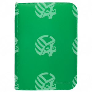 Album 4 Tasche con Zip - Pro Binder - Green - Ultra Pro - Warcard