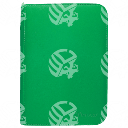 Album 4 Tasche con Zip - Pro Binder - Green - Ultra Pro - Warcard