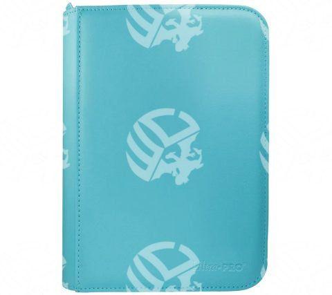 Album 4 Tasche con Zip - Pro Binder - Light Blue - Ultra Pro - Warcard