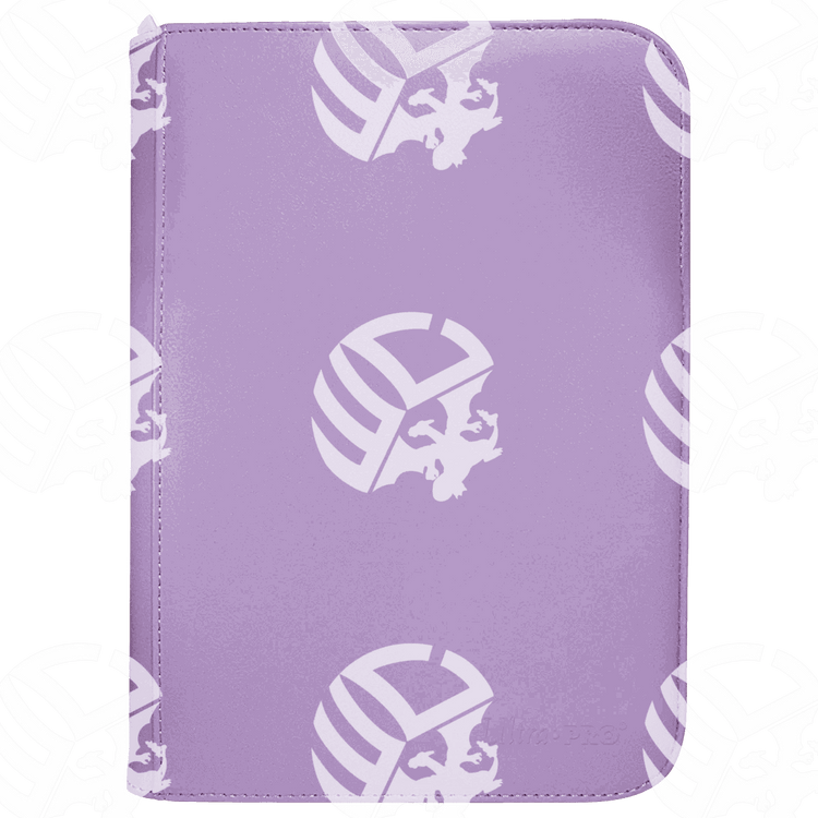 Album 4 Tasche con Zip - Pro Binder - Purple - Ultra Pro - Warcard