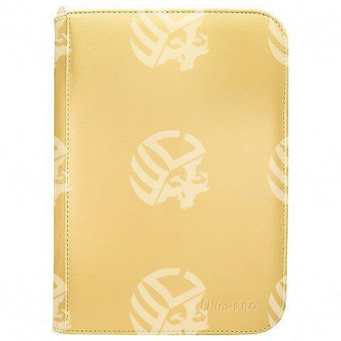 Album 4 Tasche con Zip - Pro Binder - Yellow - Ultra Pro - Warcard