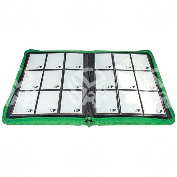 Album 9 Tasche con Zip - Pro Binder - Green - Ultra Pro - Warcard