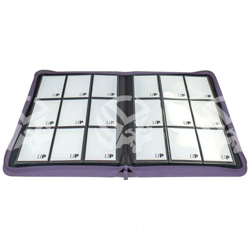 Album 9 Tasche con Zip - Pro Binder - Purple - Ultra Pro - Warcard