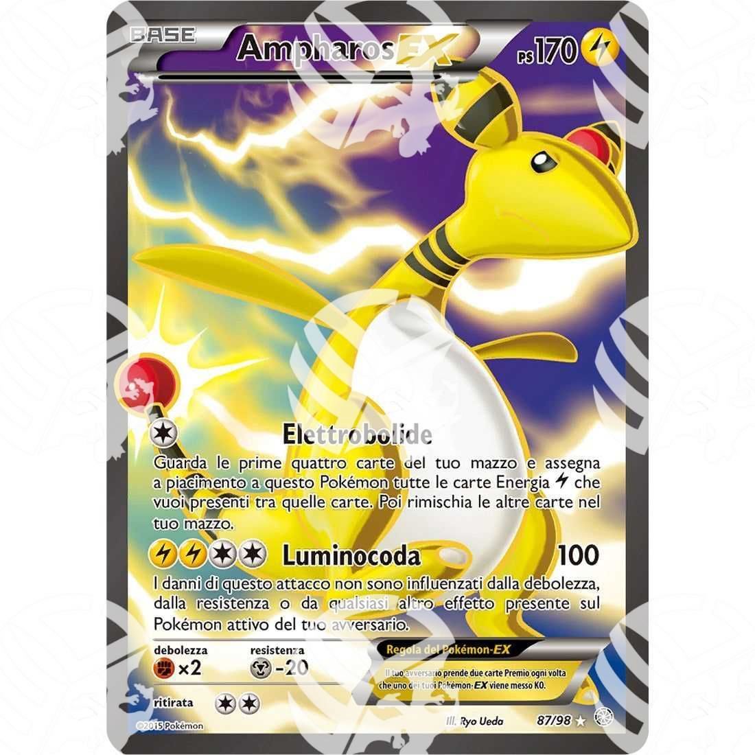Antiche Origini - Ampharos EX - Ultra Rare 87/98 - Warcard -  -  - Antiche Origini - Ampharos EX - Ultra Rare 87/98 - Warcard - Antiche Origini - Ampharos EX - Ultra Rare 87/98 i prezzi più bassi sul mercato, solo da www.warcardshop.com! Carte singole, box, buste e mazzi.