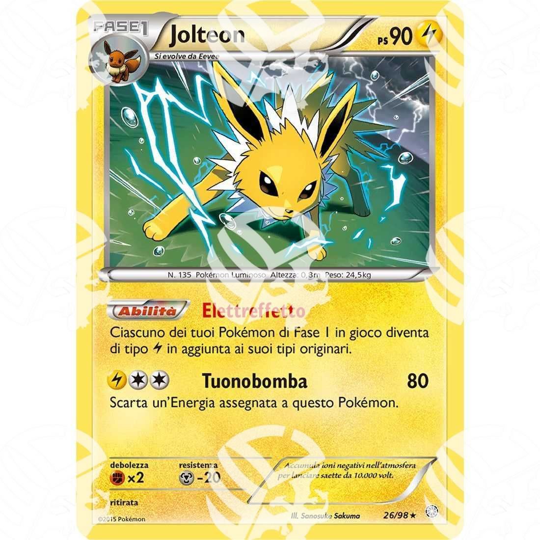 Antiche Origini - Jolteon - Holo Rare 26/98 - Warcard -  -  - Antiche Origini - Jolteon - Holo Rare 26/98 - Warcard - Antiche Origini - Jolteon - Holo Rare 26/98 i prezzi più bassi sul mercato, solo da www.warcardshop.com! Carte singole, box, buste e mazzi.