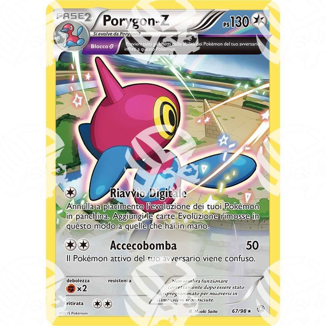Antiche Origini - Porygon-Z - Holo Rare Stop 67/98 - Warcard -  -  - Antiche Origini - Porygon-Z - Holo Rare Stop 67/98 - Warcard - Antiche Origini - Porygon-Z - Holo Rare Stop 67/98 i prezzi più bassi sul mercato, solo da www.warcardshop.com! Carte singole, box, buste e mazzi.